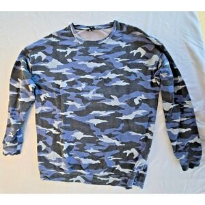 Atheleta sweater crew neck women camo relax utility grunge hiking cozy smooth